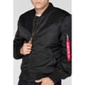 Miniatyrbild 6 av 6: Alpha Industries Ma-1 Vf 59 Jacka Svart M Man