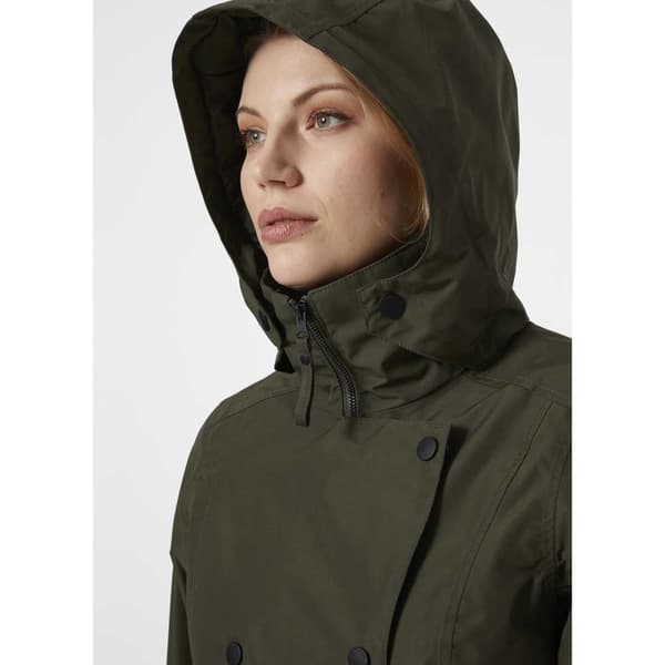 Helly Hansen Welsey Ii Insulated Regnrock Grönt XS Kvinna