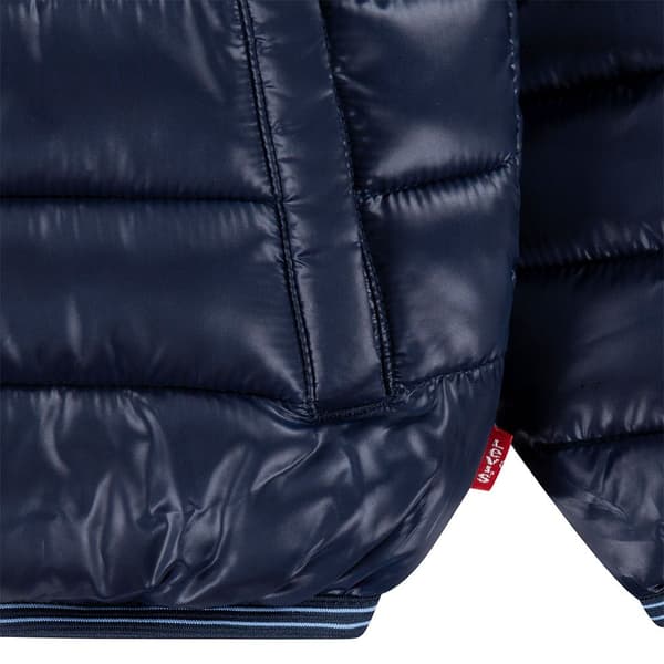 Levi´s ® Kids Sherpa Lined Pufferjakke Blå 3 Years Dreng