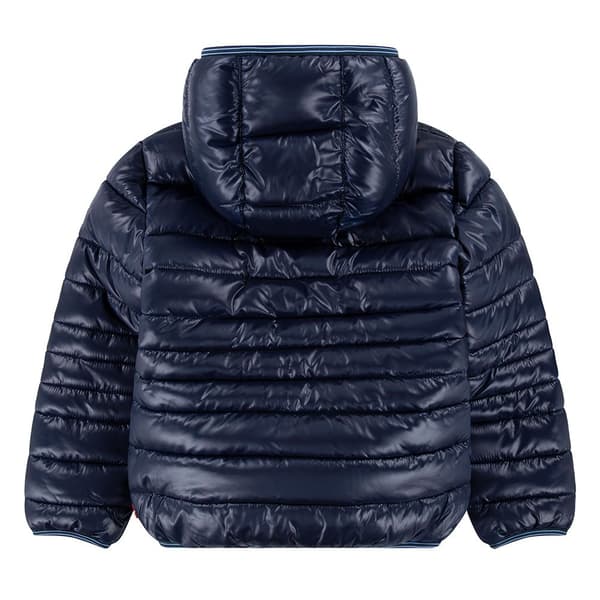 Levi´s ® Kids Sherpa Lined Pufferjakke Blå 3 Years Dreng