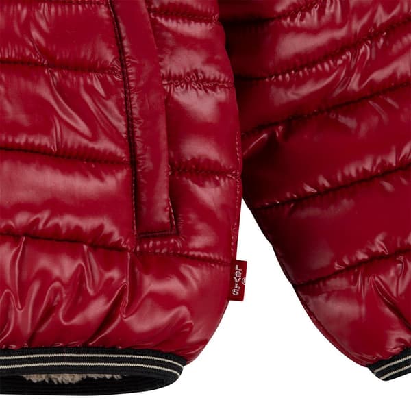 Levi´s ® Kids Sherpa Lined Untuvatakki Punainen 6 Months Poika
