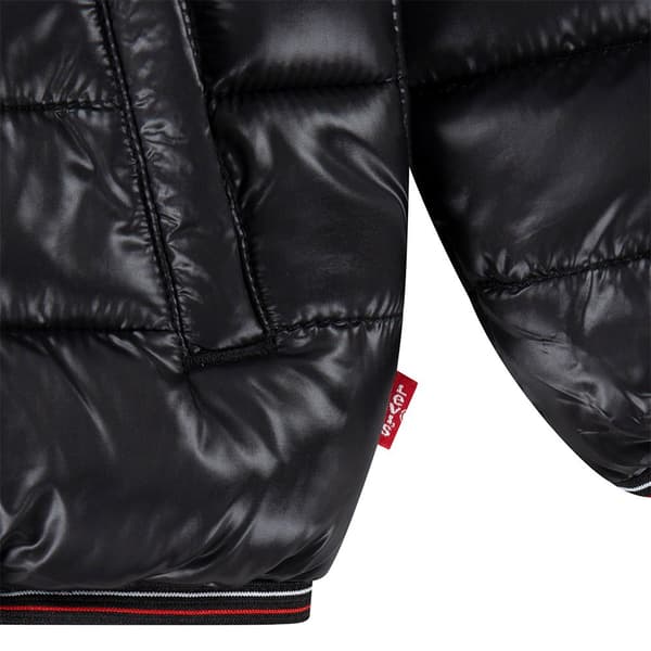 Levi´s ® Kids Sherpa Lined Mdwt Pufferjakke Sort 8 Years Dreng