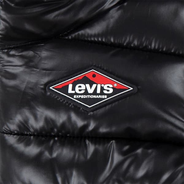 Levi´s ® Kids Sherpa Lined Mdwt Pufferjakke Sort 8 Years Dreng
