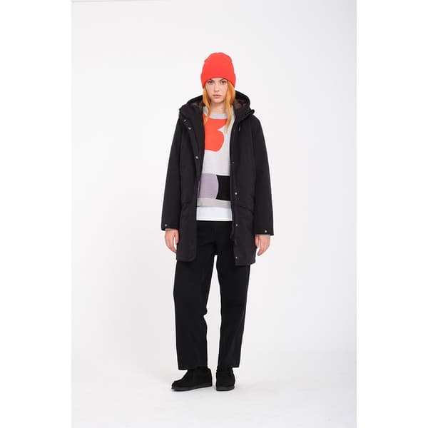 Volcom Somestone 10k Parka Sort M Kvinde