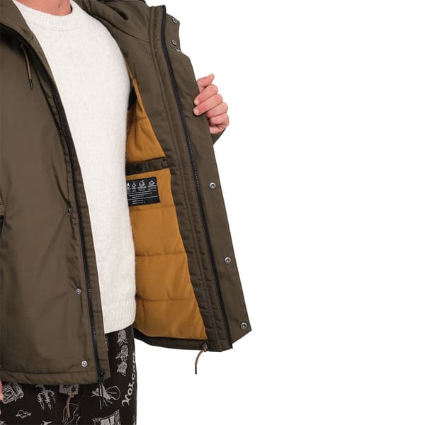 Volcom Stoke Stone Ii 10k Takki Ruskea S Mies