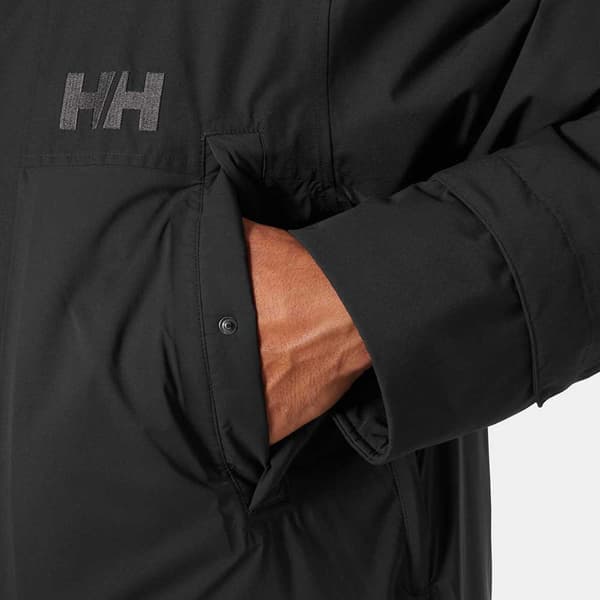 Helly Hansen Escape Down Flow Parka Sort XL Mand