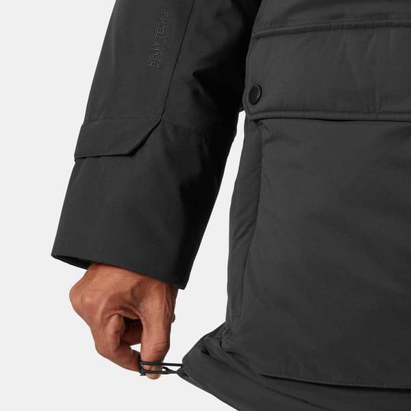 Helly Hansen Escape Down Flow Parka Sort XL Mand