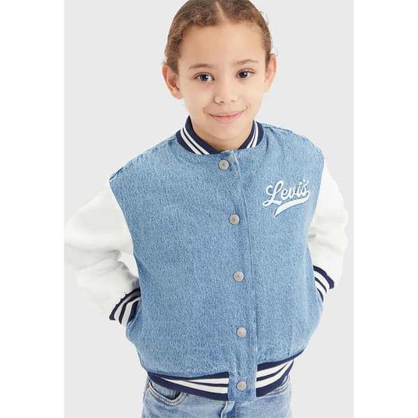 Levi´s ® Kids Denim Bomber Jakke Blå 10 Years