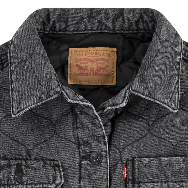 Levi´s ® Kids Quilted Trucker Jacka Grå 14 Years