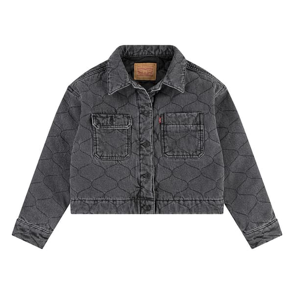 Levi´s ® Kids Quilted Trucker Jacka Grå 14 Years
