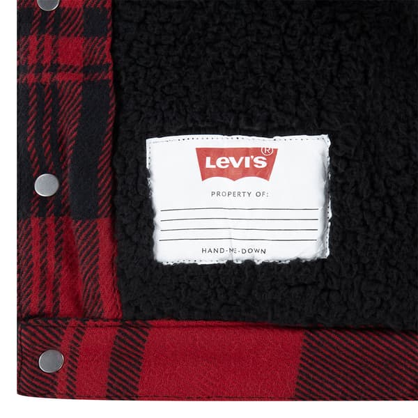 Levi´s ® Kids Type 1 Trucker Jakke Rød 10 Years