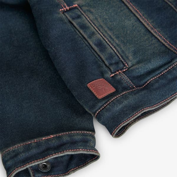 Boboli Denim Knit Jakke Blå 12 Months