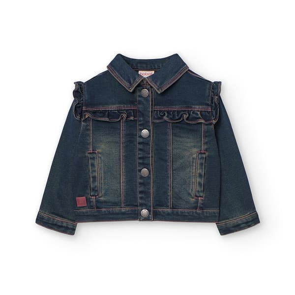 Boboli Denim Knit Jakke Blå 12 Months