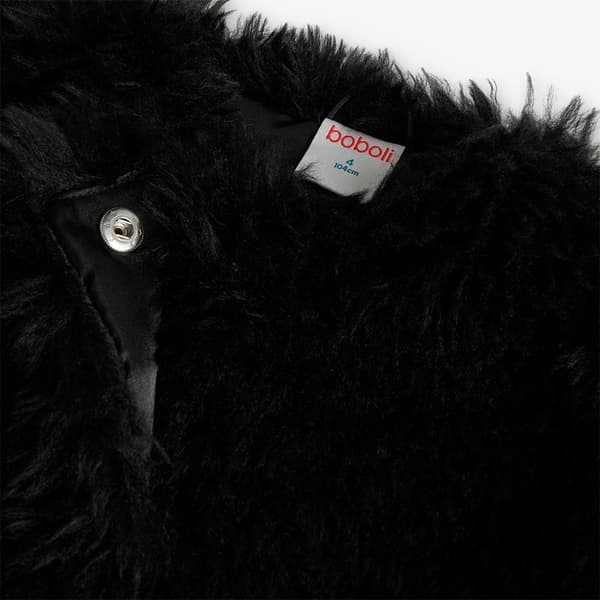 Boboli Fur Jacka Svart 5 Years
