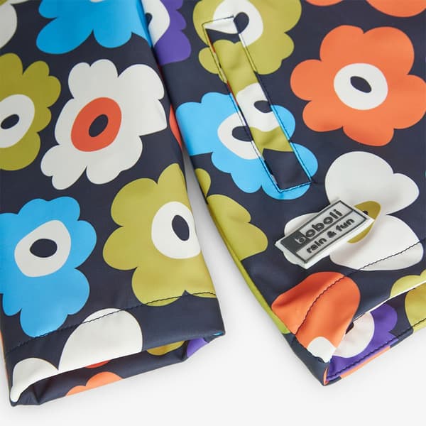 Boboli Hooded Rain Floral Jacka Flerfärgad 4 Years