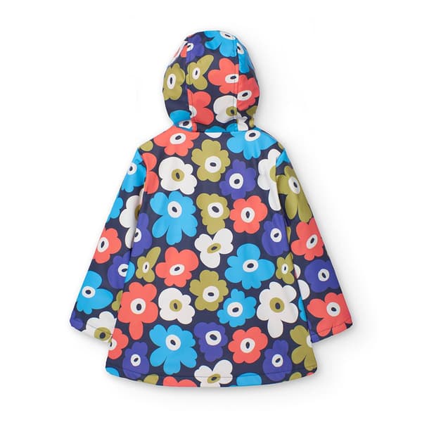 Boboli Hooded Rain Floral Jacka Flerfärgad 4 Years