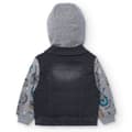 Pikkukuva 6 / 6: Boboli Knit Combined Takki Harmaa 6 Years