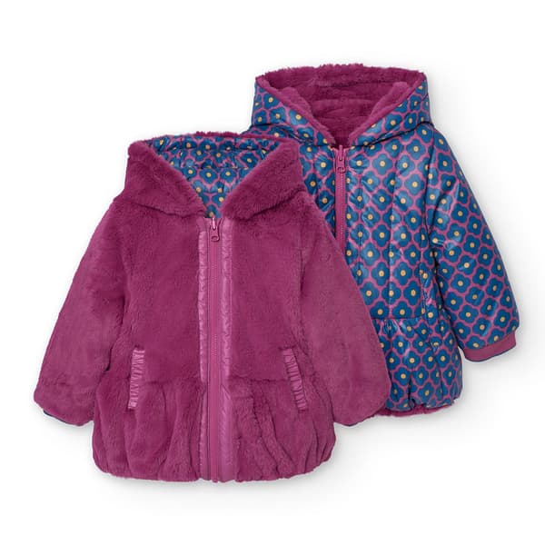 Boboli Reversible Frakke Lilla 3 Years