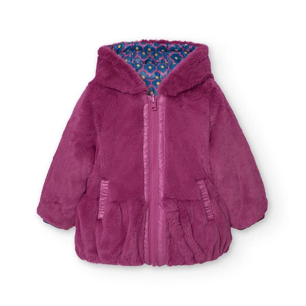 Boboli Reversible Frakke Lilla 8 Years