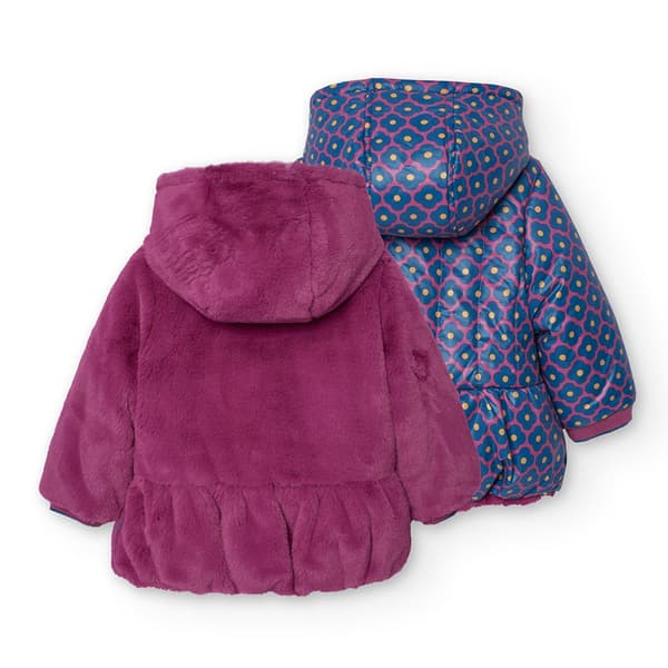 Boboli Reversible Frakke Lilla 8 Years