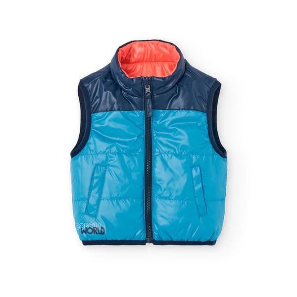 Boboli Reversible Parka Blå 12 Months