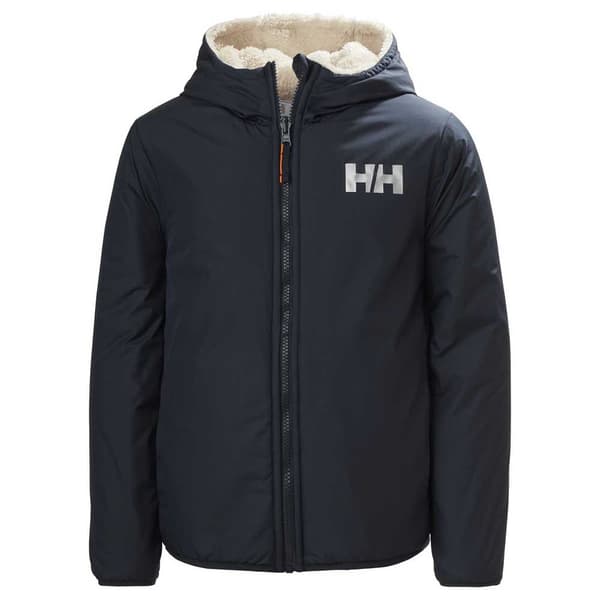 Helly Hansen Champ Reverisble Jakke Blå 10 Years Dreng