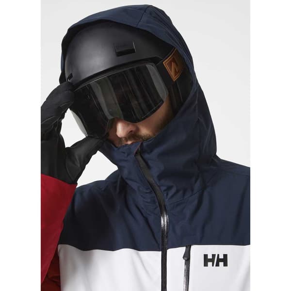 Helly Hansen Gravity Jacka Röd,Vit,Blå 2XL Man