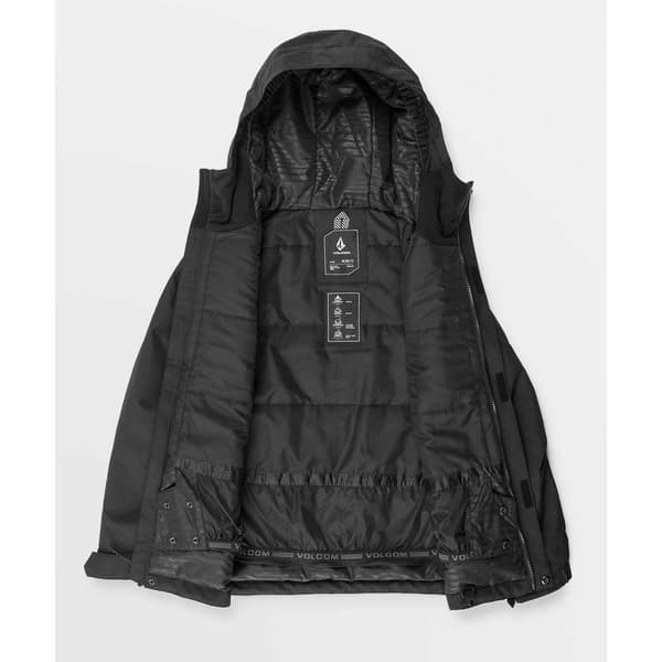 Volcom Stone.91 Insulated Jakke Sort 12 Years Dreng