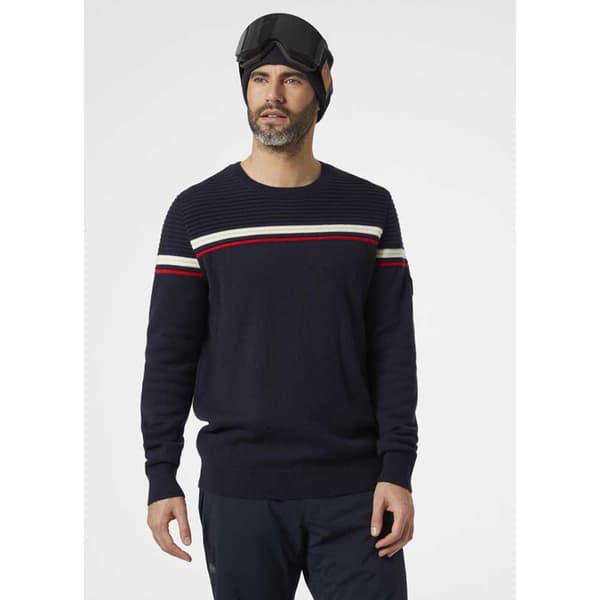 Helly Hansen Carv Knitted Trøje Blå S Mand