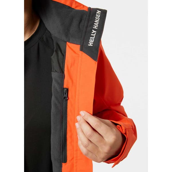 Helly Hansen Crew Midlayer 2 Jakke Orange L Kvinde