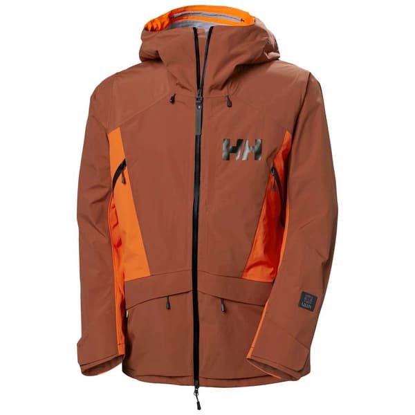 Helly Hansen Sogn Evo Shell Jakke Brun,Orange M Mand