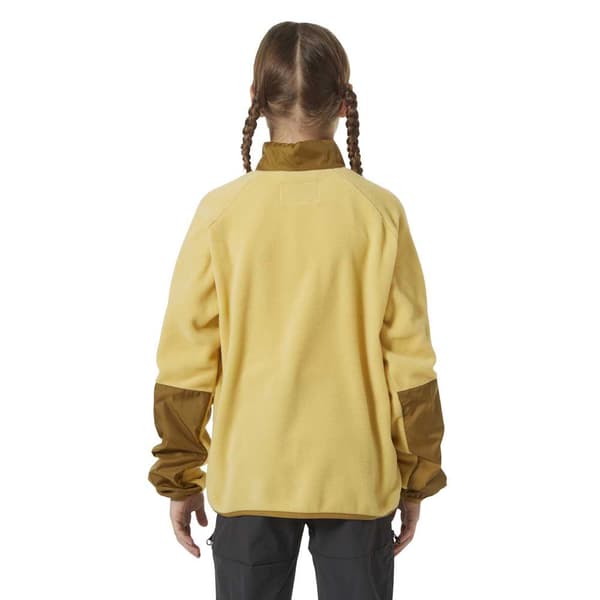Helly Hansen Marka Fleecejacka Med Dragkedja Beige,Gul 16 Years