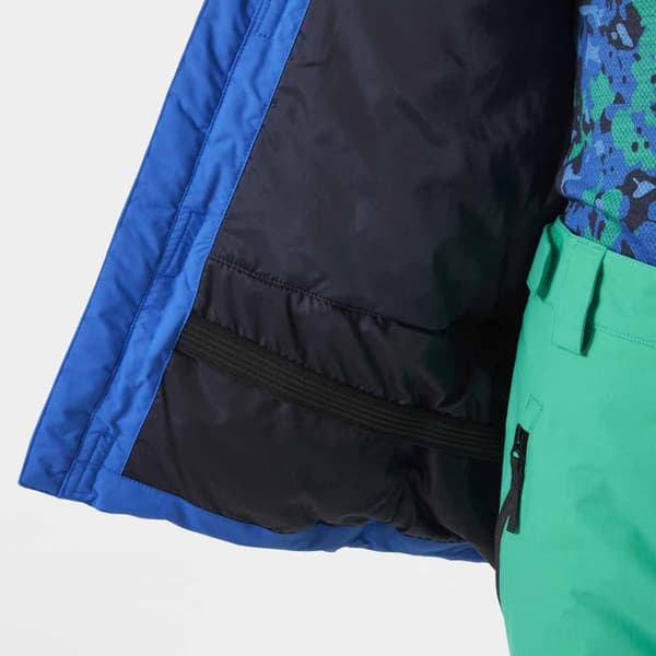 Helly Hansen Level Jakke Grøn,Blå 16 Years Dreng