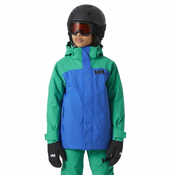 Helly Hansen Level Jakke Grøn,Blå 16 Years Dreng