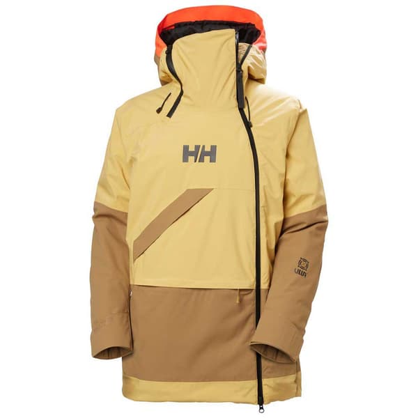 Helly Hansen Powchaser Asym Jakke Gul M Kvinde