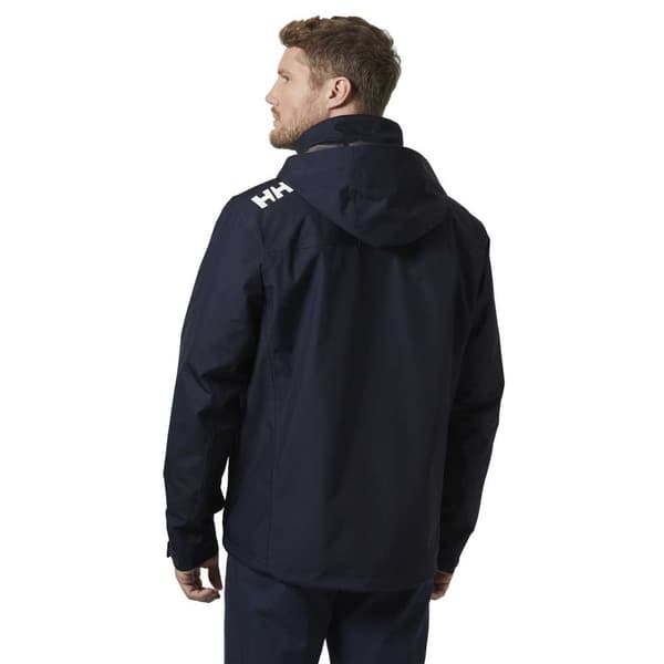 Helly Hansen Crew Hooded Midlayer 2 Jakke Blå L Mand