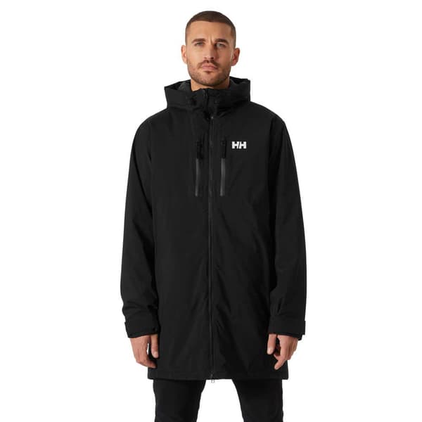 Helly Hansen Park Ins Rain Parka Sort XL Mand