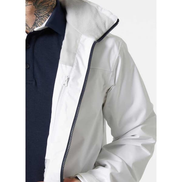 Helly Hansen Crew Hooded 2.0 Jakke Hvid M Mand