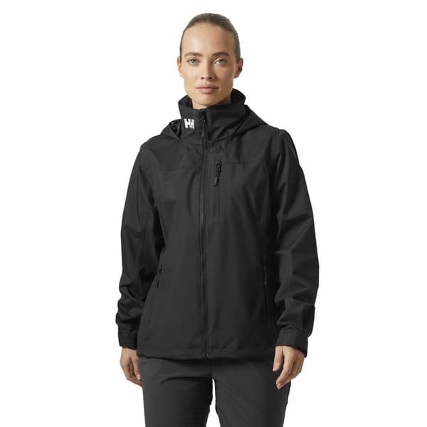 Helly Hansen Crew Hooded 2.0 Jacka Svart XS Kvinna
