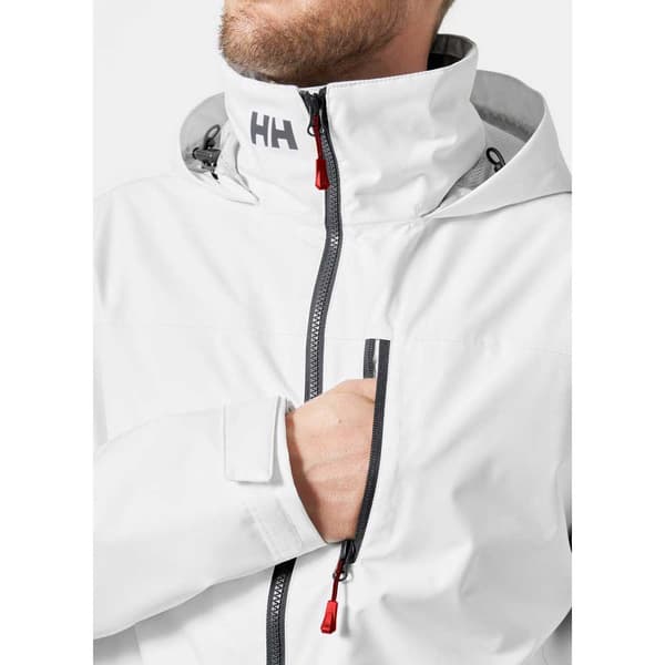 Helly Hansen Crew Hooded Midlayer 2 Takki Valkoinen L Mies