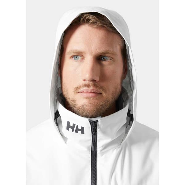 Helly Hansen Crew Hooded Midlayer 2 Takki Valkoinen L Mies