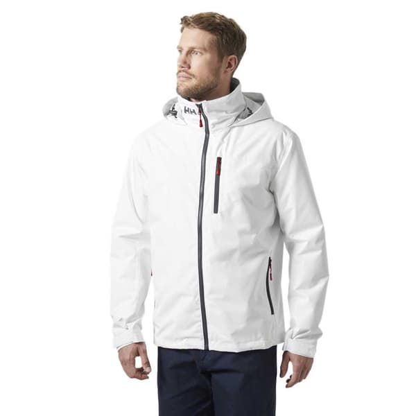 Helly Hansen Crew Hooded Midlayer 2 Takki Valkoinen L Mies