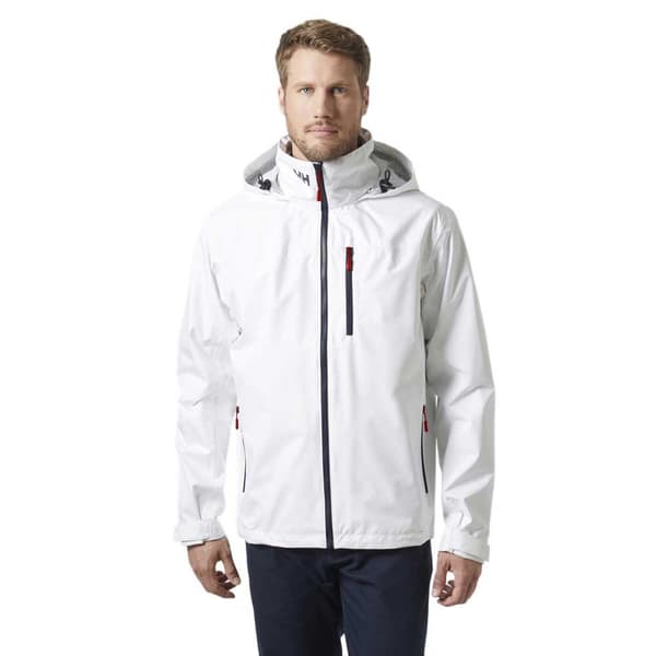 Helly Hansen Crew Hooded 2.0 Jacka Vit S Man