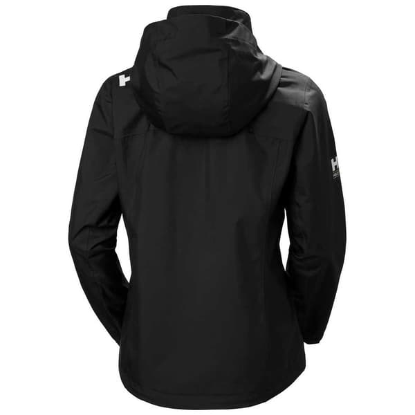 Helly Hansen Crew Hooded 2.0 Jacka Svart M Kvinna