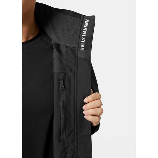 Helly Hansen Crew Hooded 2.0 Jacka Svart M Kvinna