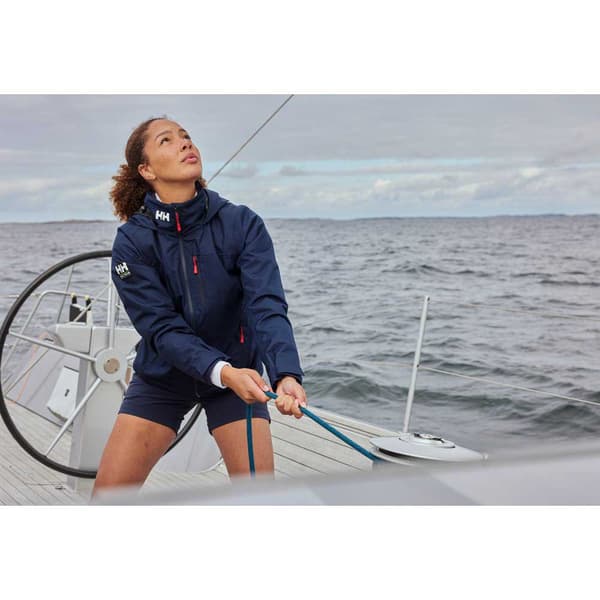 Helly Hansen Crew Hooded 2.0 Jakke Blå M Kvinde