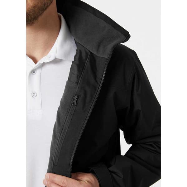 Helly Hansen Crew Midlayer 2 Jakke Sort 2XL Mand