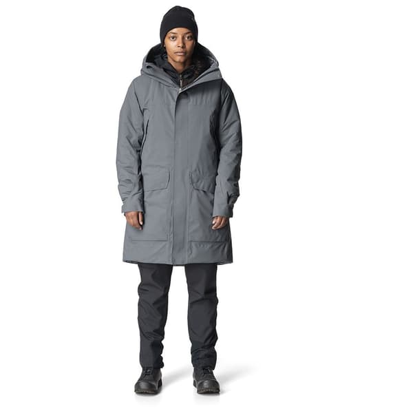 Houdini Fall In Parka Harmaa M Nainen