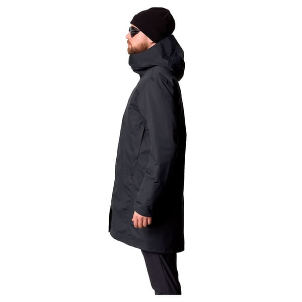 Houdini One Parka Jakke Sort 2XL Mand