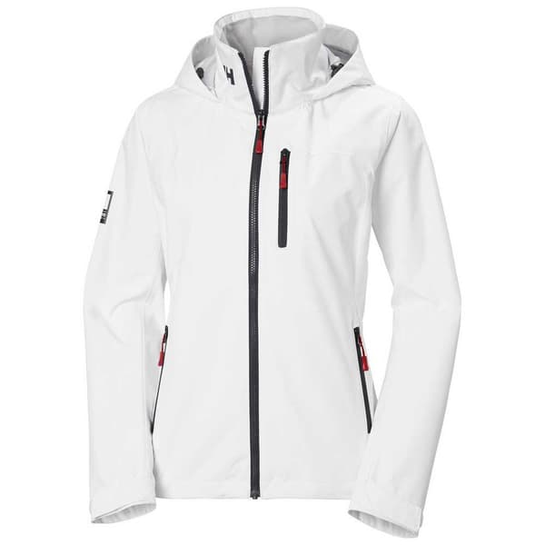 Helly Hansen Crew Hooded 2.0 Takki Valkoinen S Nainen